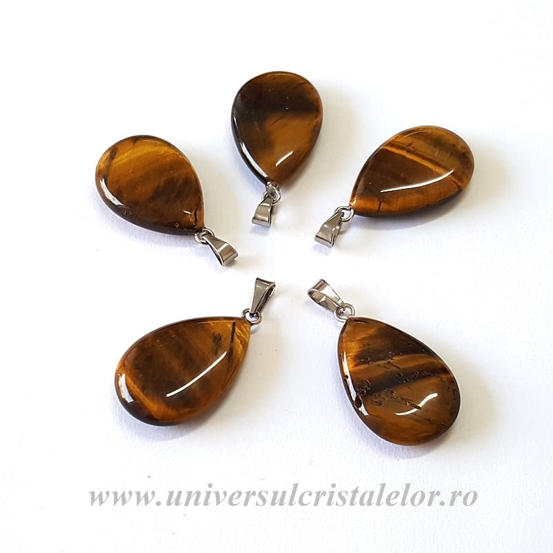 Pandantiv ochi de tigru lacrima