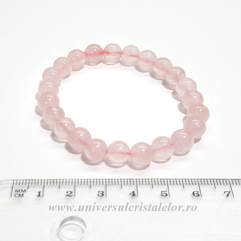 Bratara cuart roz