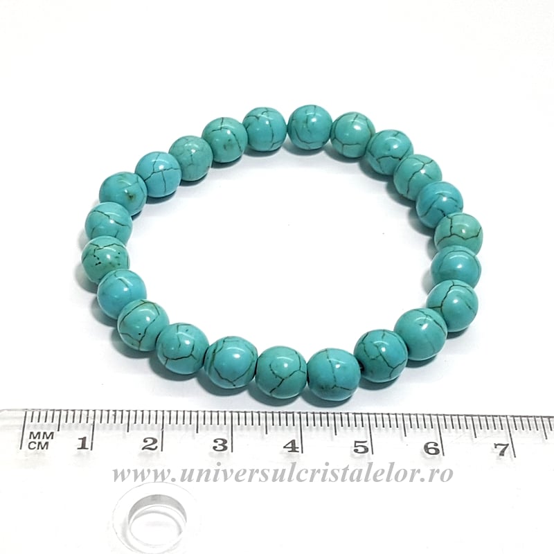 Bratara howlit albastru