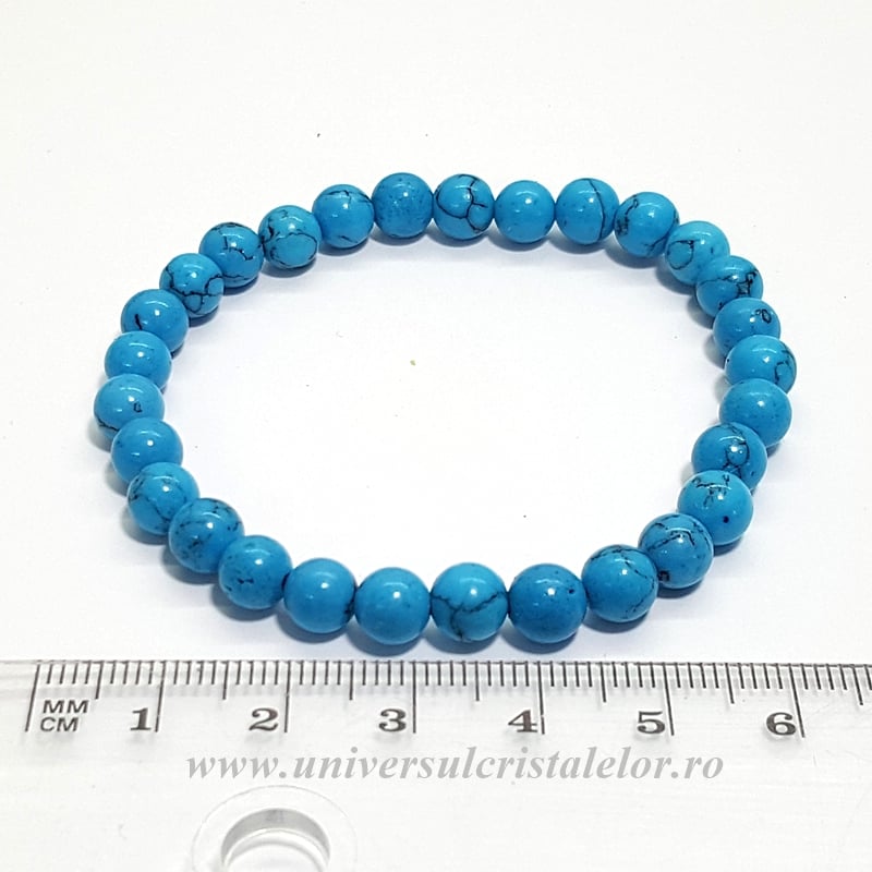 Bratara howlit albastru