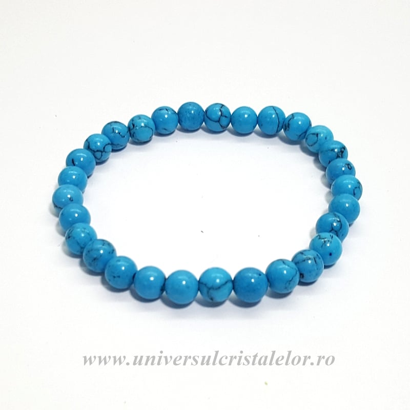 Bratara howlit albastru