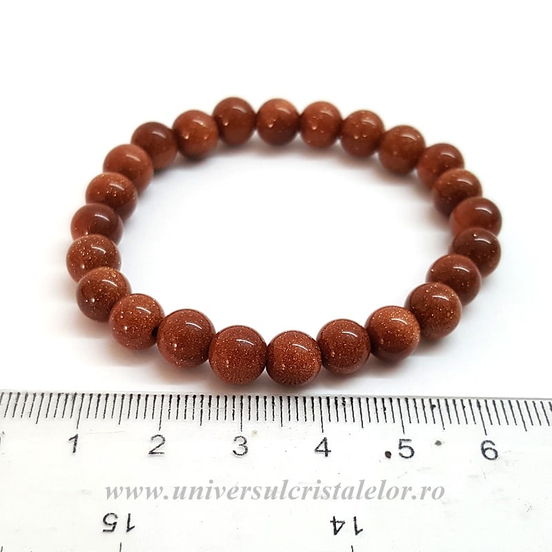 Bratara Gold stone (Piatra soarelui)