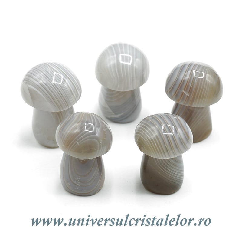 Figurina agat ciuperci