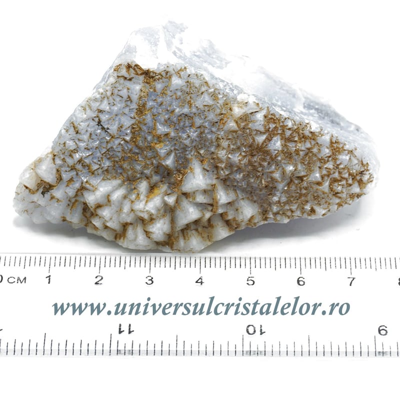 Agat albastru dantela