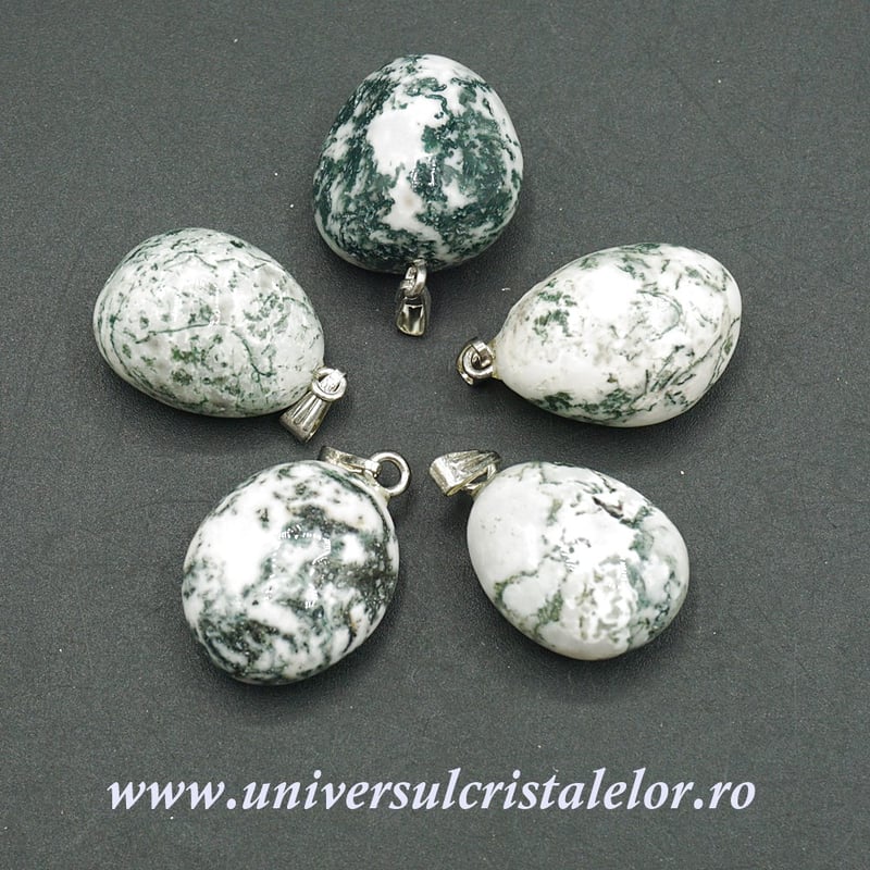 Pandantiv agat copac