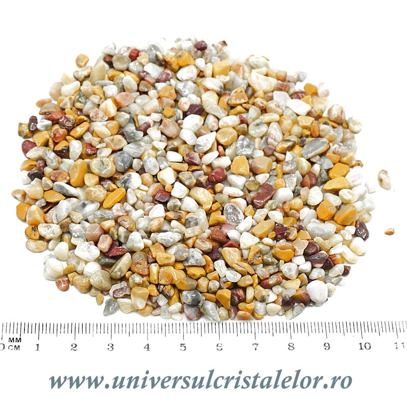 Pietre chips agat galben