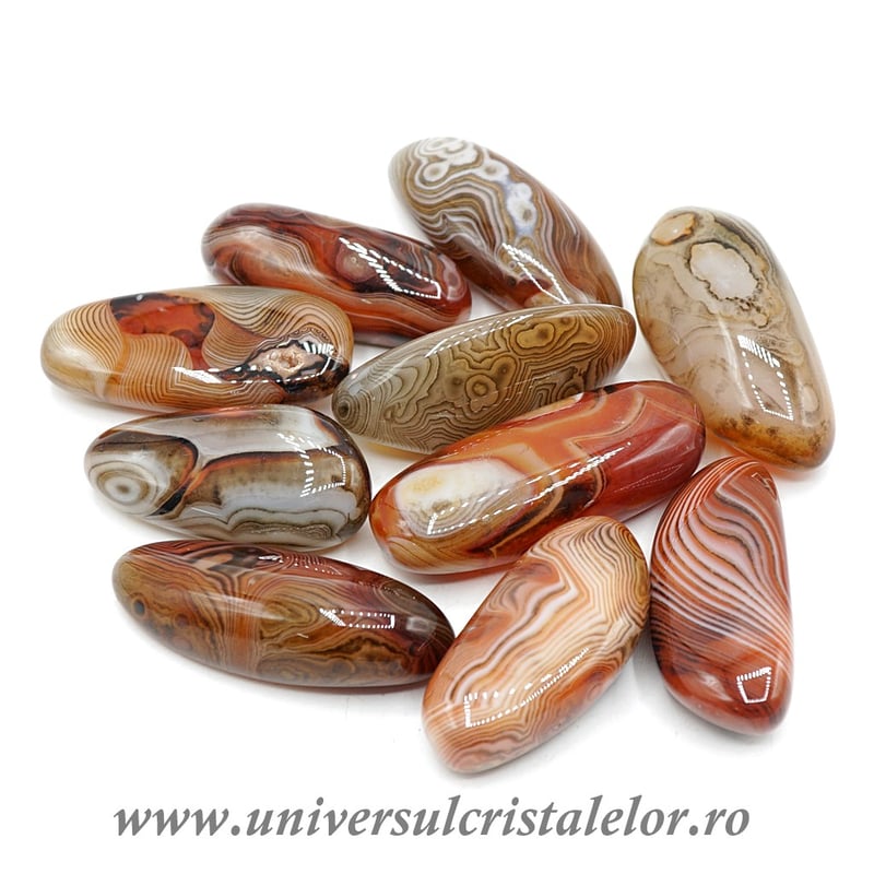 Agat rosu polisat m12