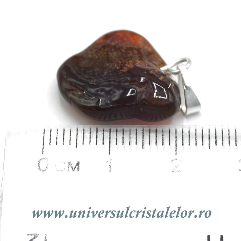 Pandantiv agat de foc