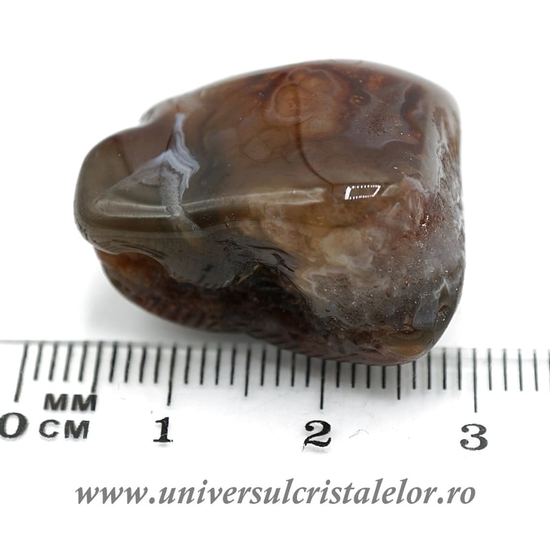 Agat de foc piatra rulata