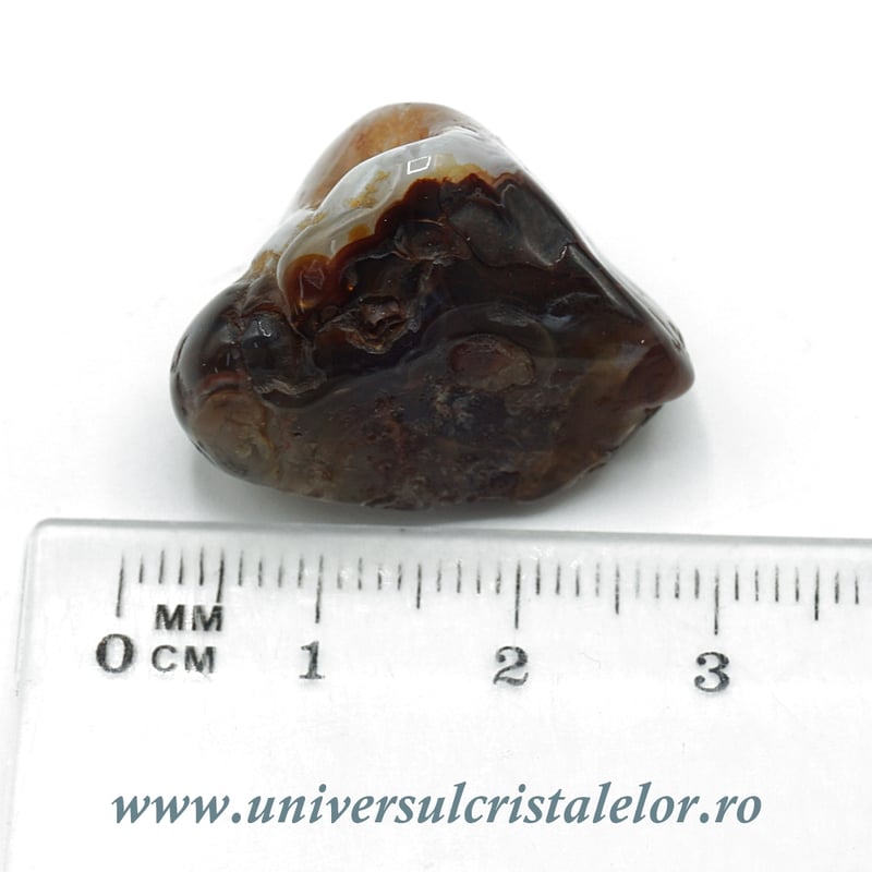 Agat de foc piatra rulata