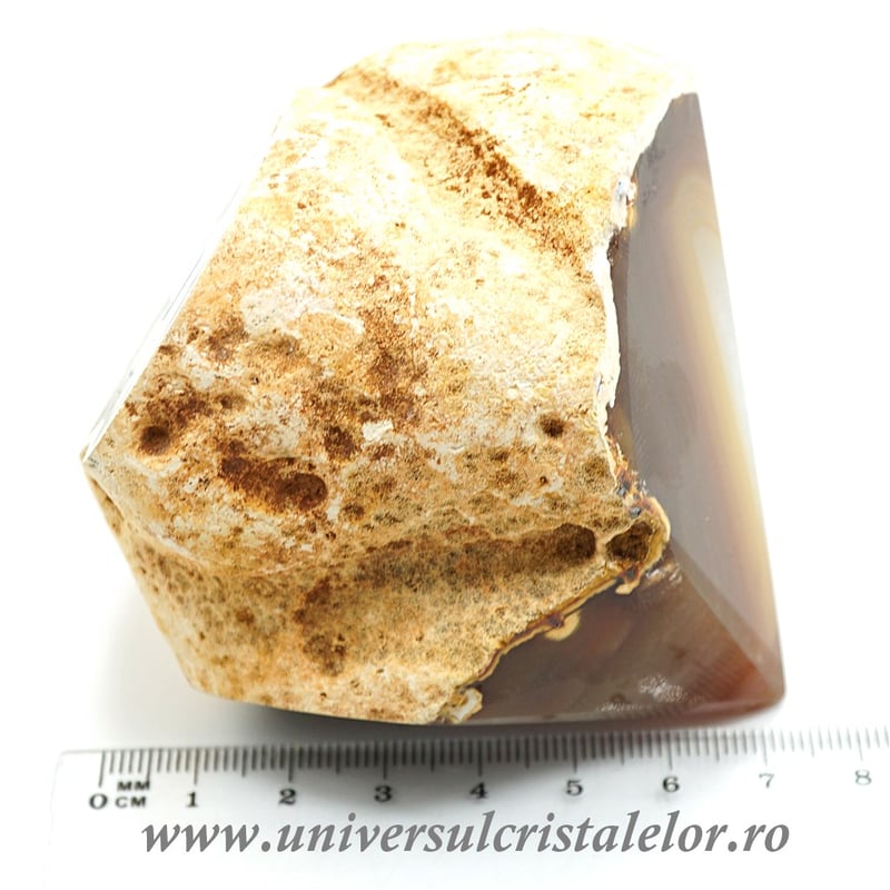 Agat natural varf cu baza