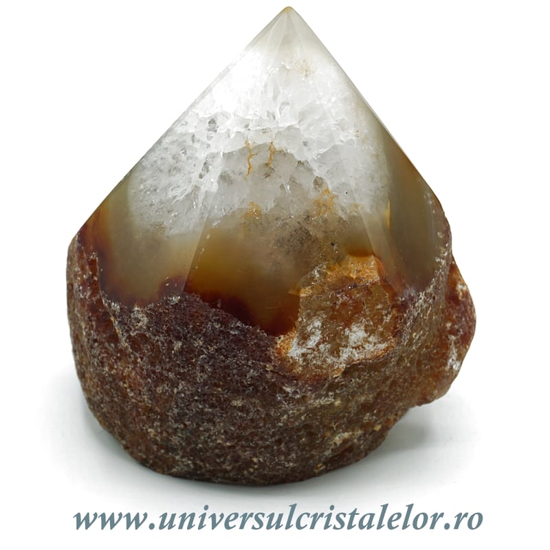 Agat natural varf cu baza