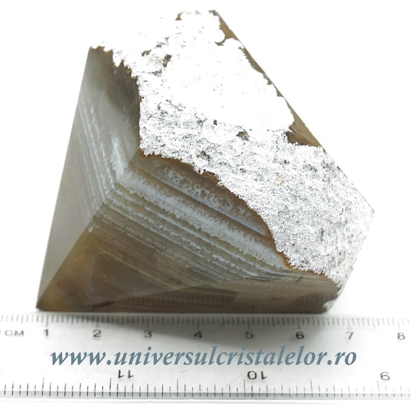 Agat natural varf cu baza