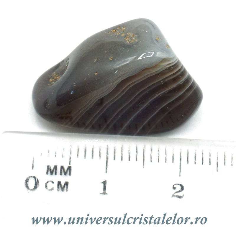 Agat de Botswana piatra rulata