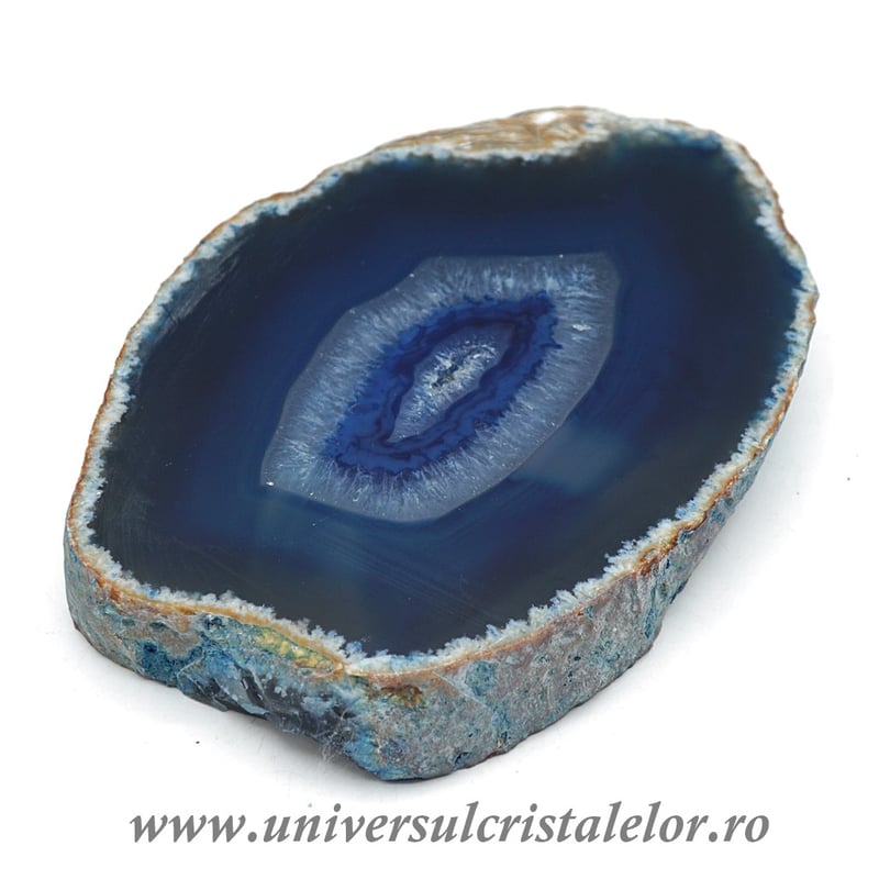 Felie agat turcoaz unicat m03