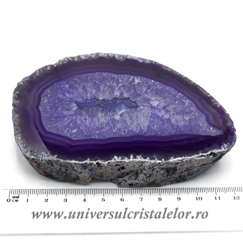 Felie agat mov unicat m03