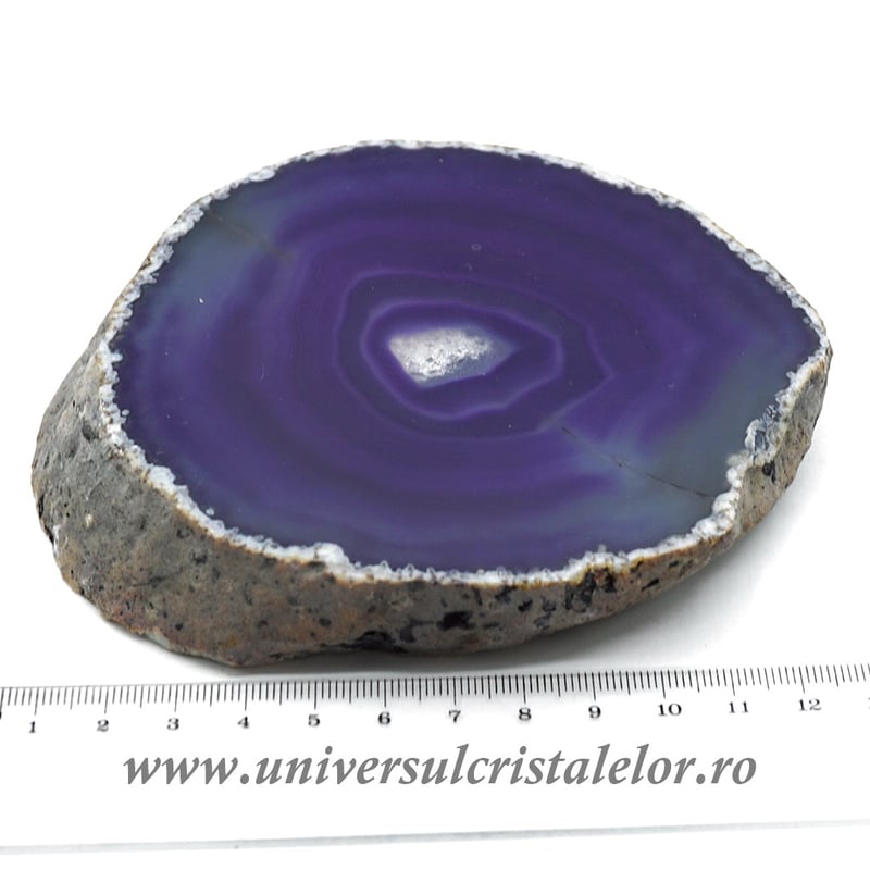 Felie agat mov unicat m04