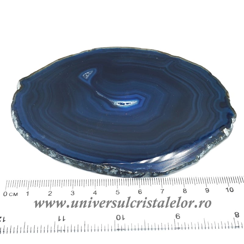 Felie agat albastru