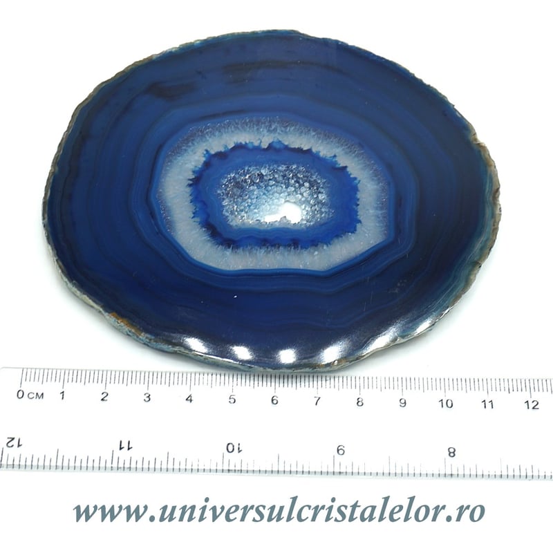 Felie agat albastru