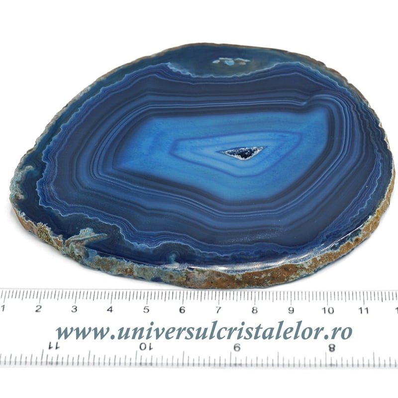 Felie agat albastru