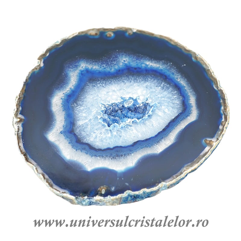 Felie agat albastru