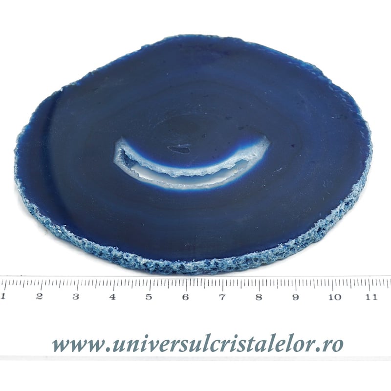 Felie agat albastru
