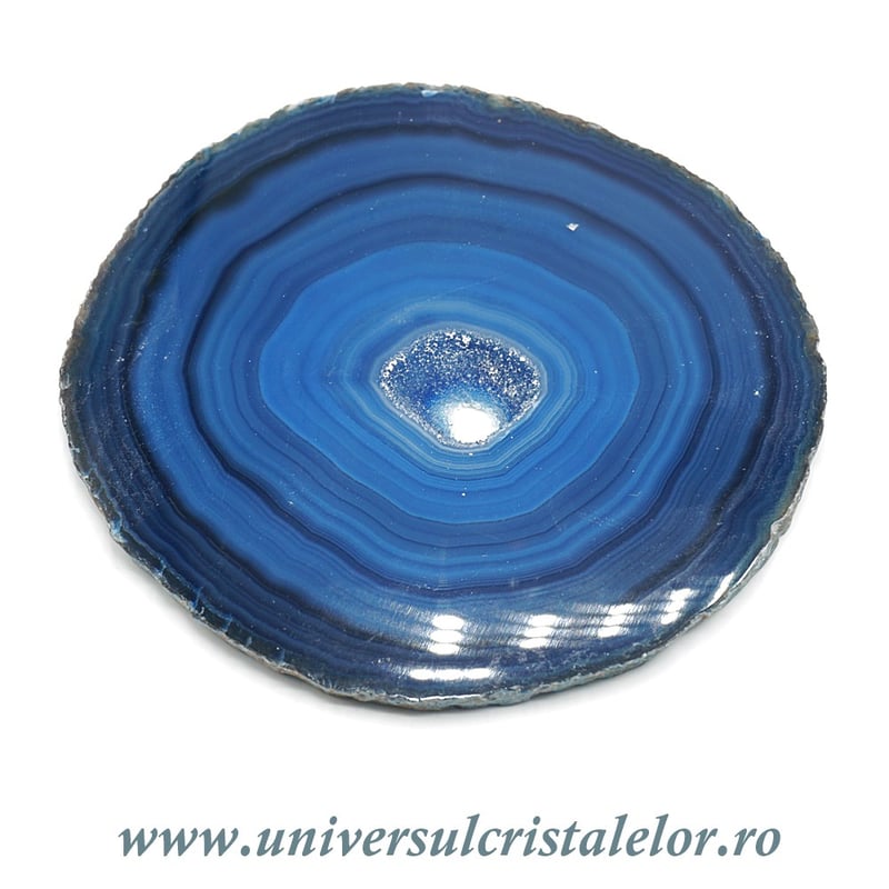 Felie agat albastru