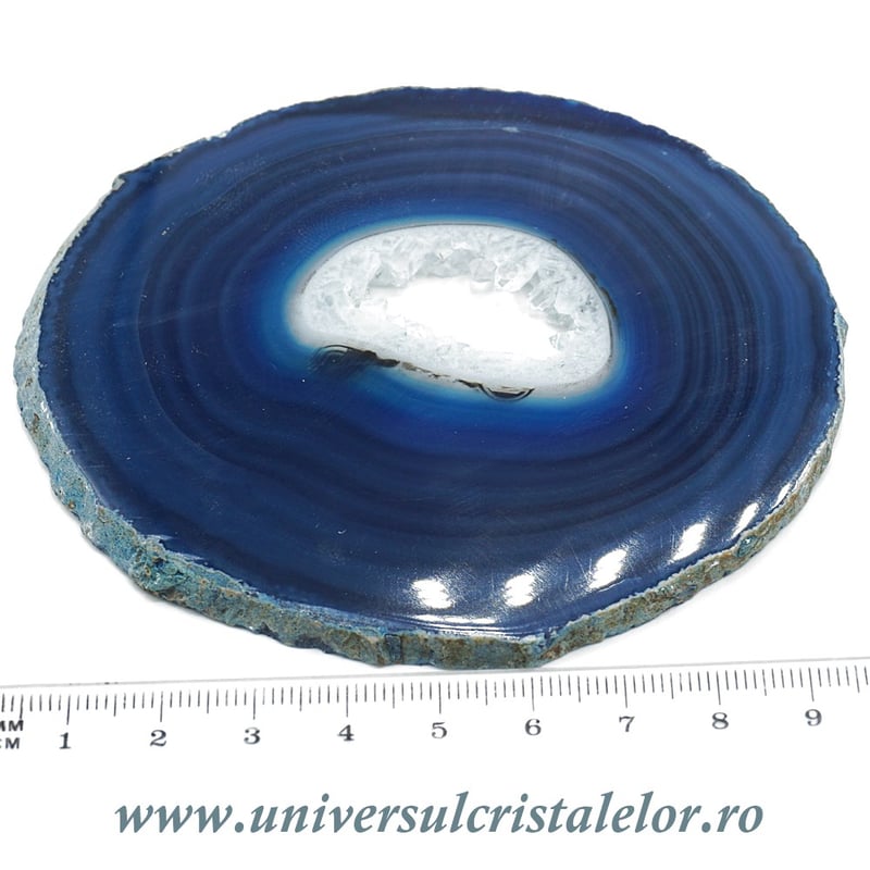 Felie agat albastru
