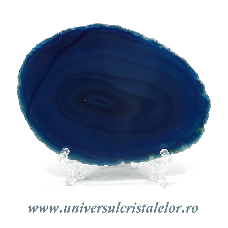 Felie agat albastru