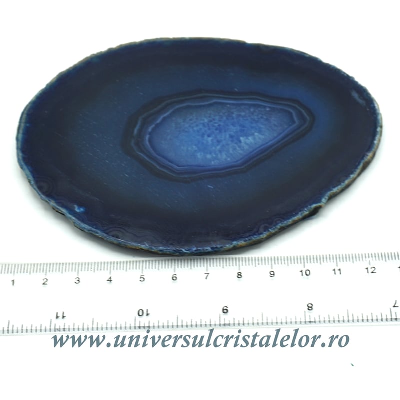 Felie agat albastru