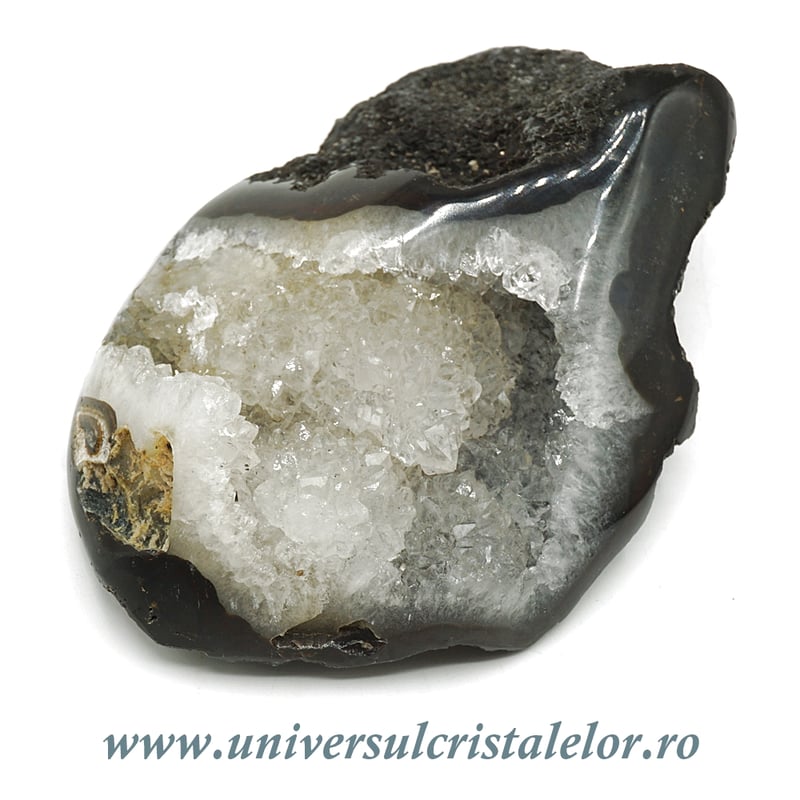 Agat natural slefuit