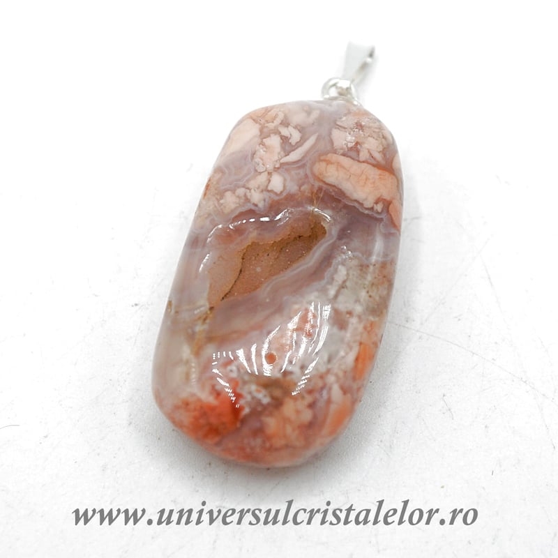 Pandantiv agat vata de zahar m1