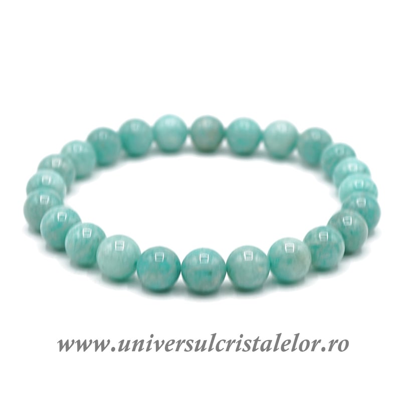 Bratara amazonit 8 mm