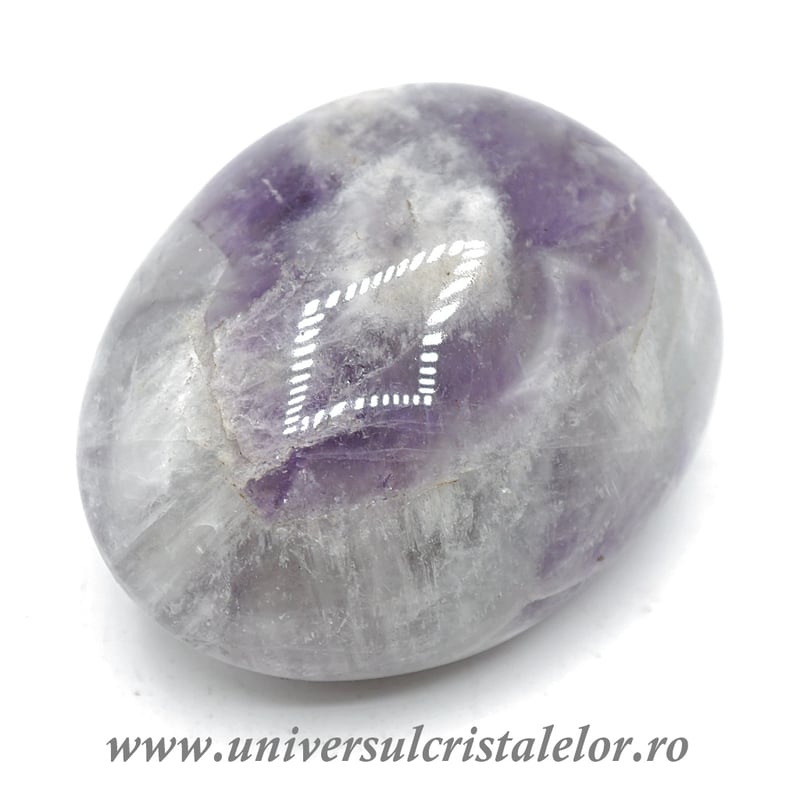 Ametist chevron polisat