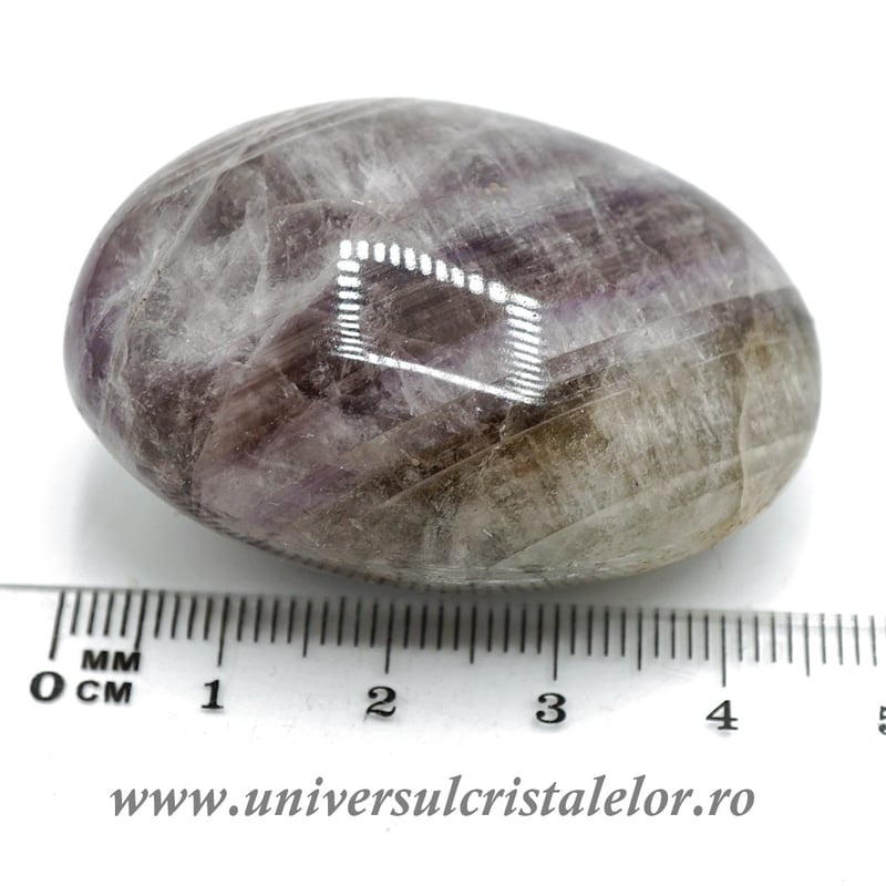 Ametist chevron polisat