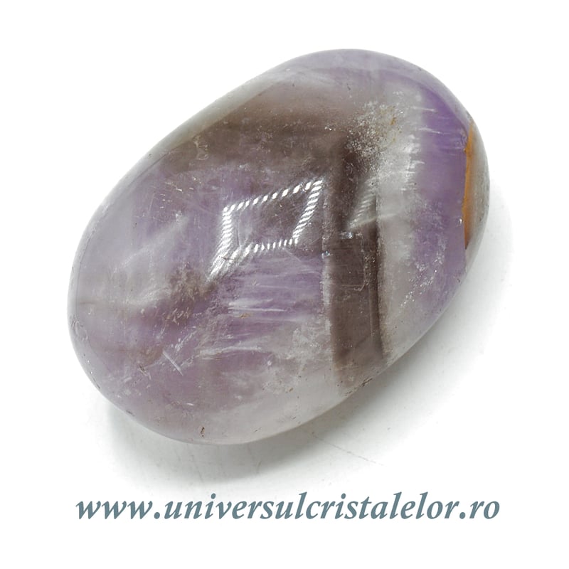 Ametist chevron polisat