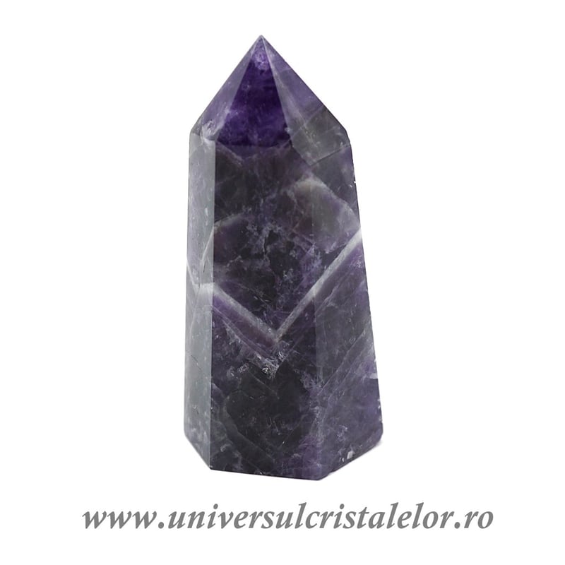Ametist chevron varf cu baza