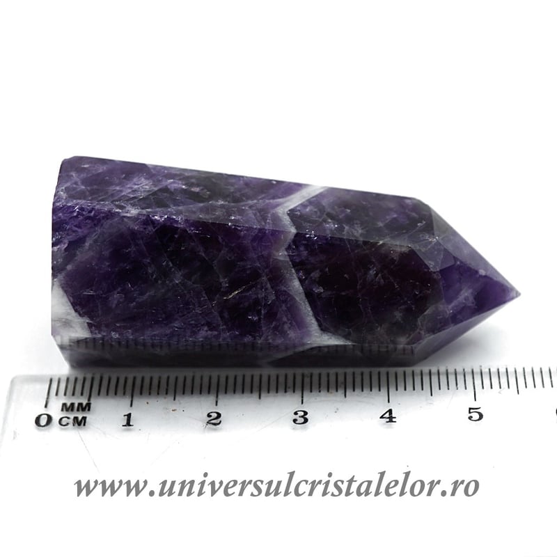 Ametist chevron varf cu baza