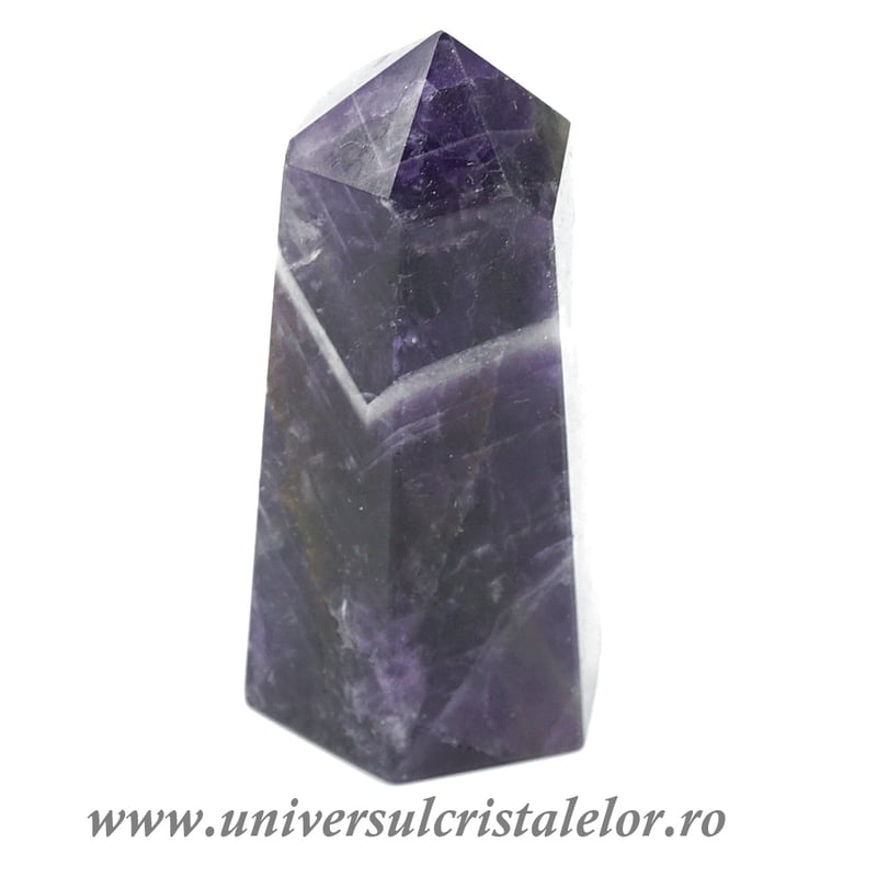 Ametist chevron varf cu baza