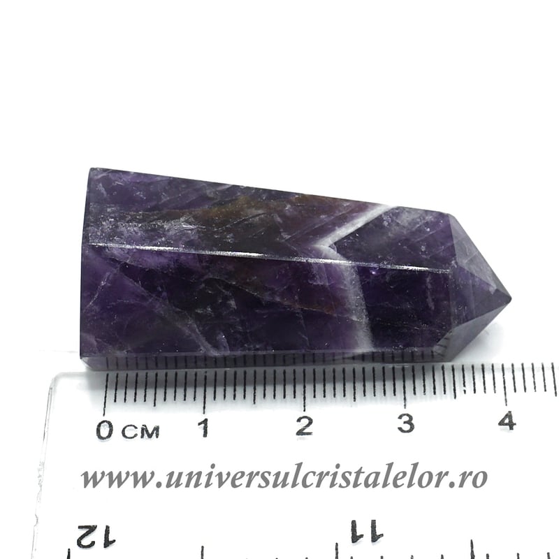 Ametist chevron varf cu baza