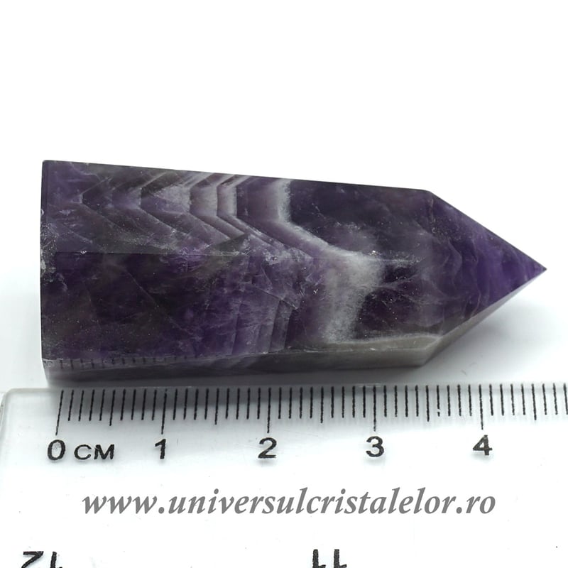 Ametist chevron varf cu baza