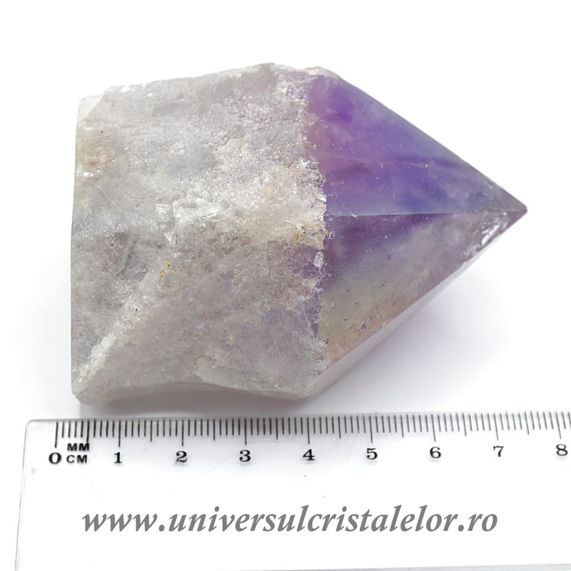 Ametist angel aura varf cu baza unicat m11