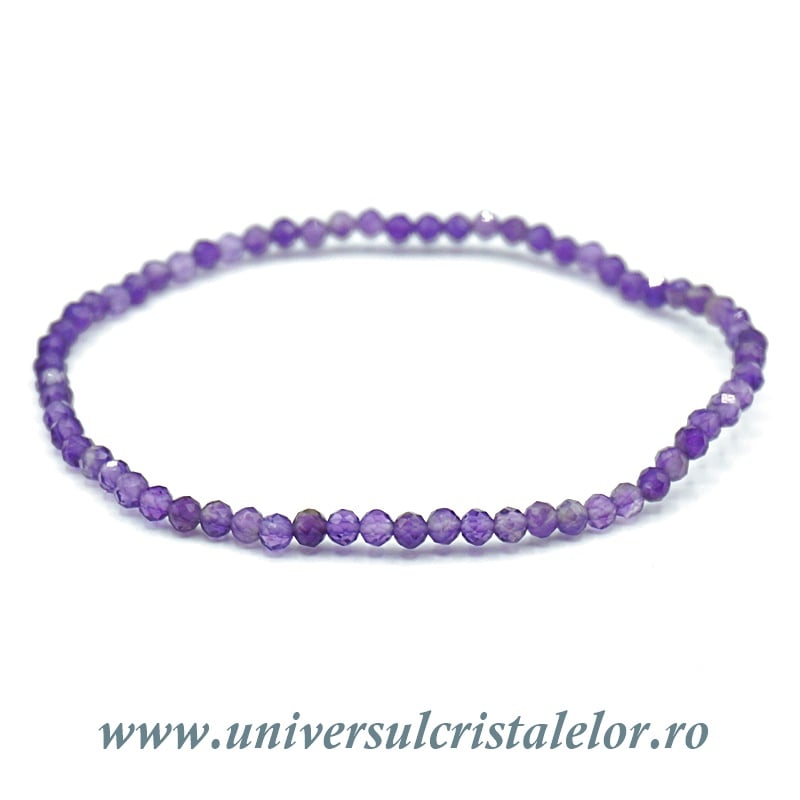 Bratara ametist fatetat