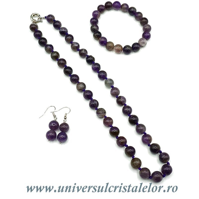 Set bijuterii ametist