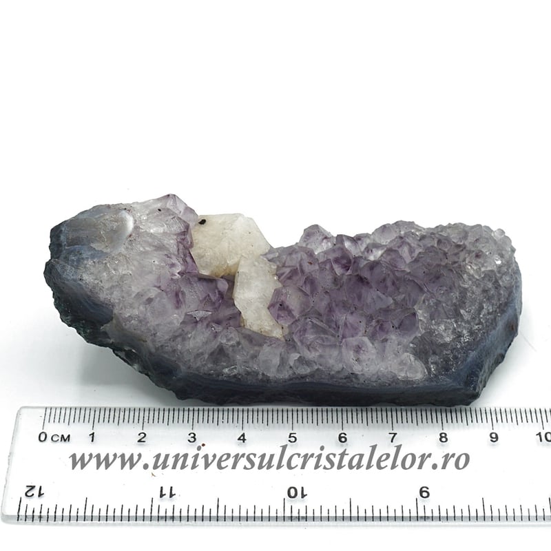 Ametist cu calcit