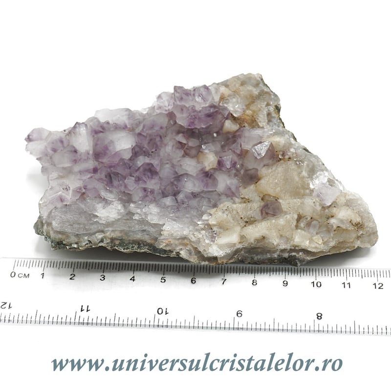Ametist cu calcit
