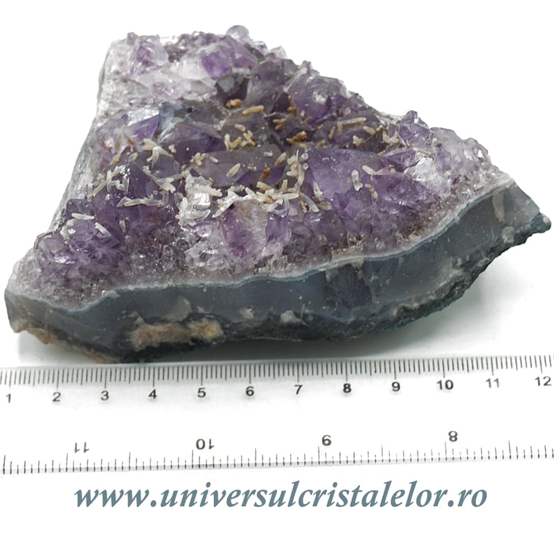 Ametist cu calcit