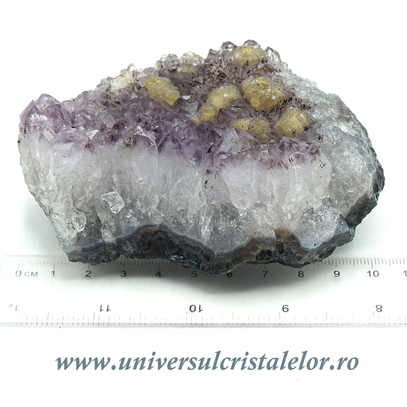 Ametist cu calcit
