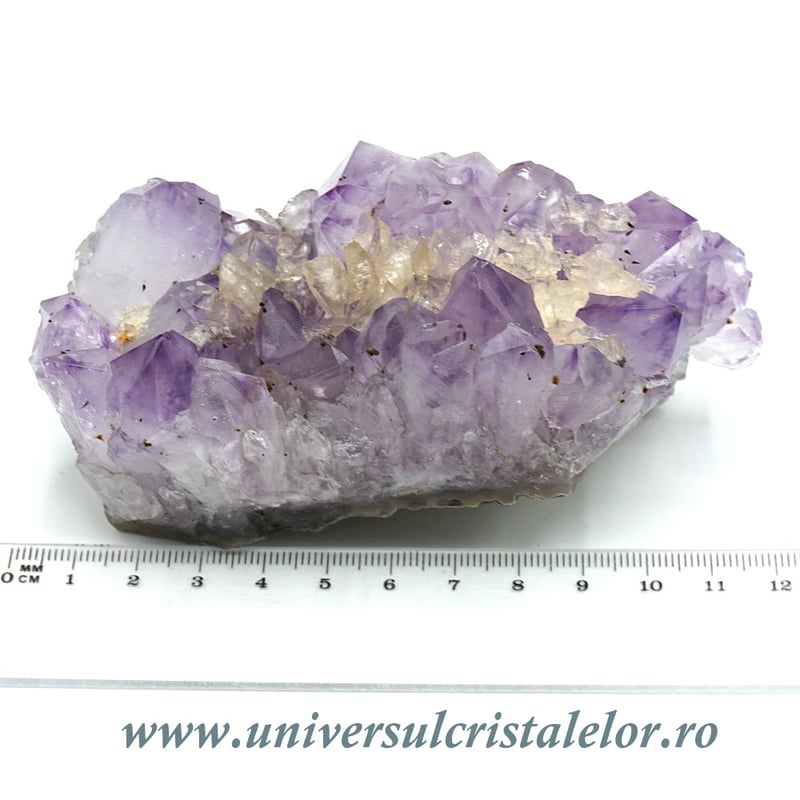 Ametist cu calcit