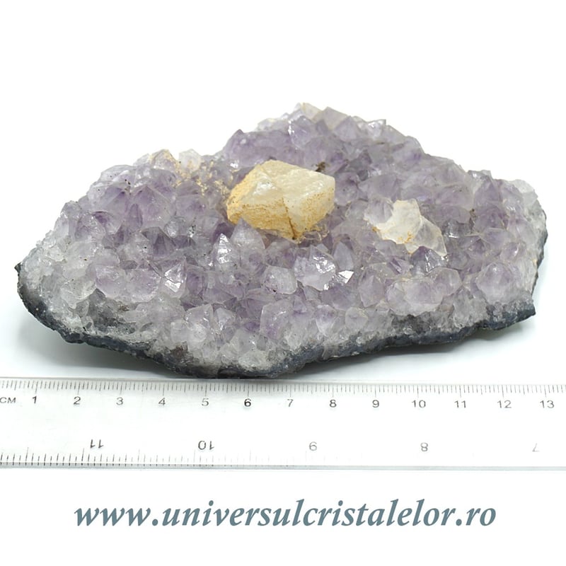 Ametist cu calcit